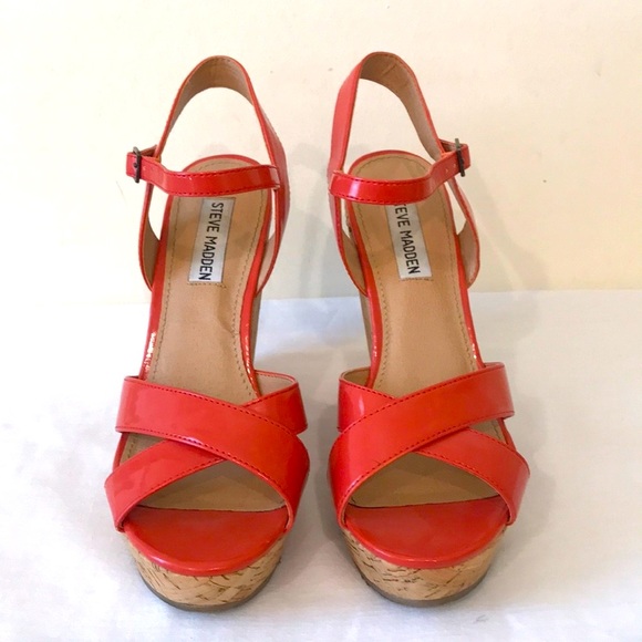 Steve Madden Takkenn Wedges - Size 8 - Picture 2 of 6